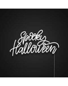 Spooky Halloween Neon Sign