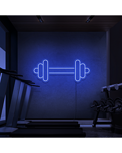 Dumbbell Neon Sign