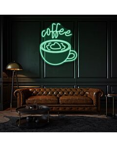 Customize Coffee Mug Neon Essential Morning Ritual