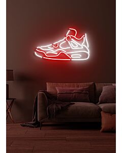 Sneaker Stylish Neon Tribute to Sneaker Culture