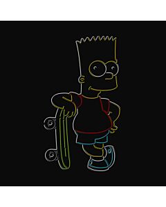 The Simpsons Bart Simpson Neon Sign for TV Show Fans