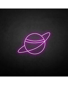 &#39;Planet&#39; neon sign