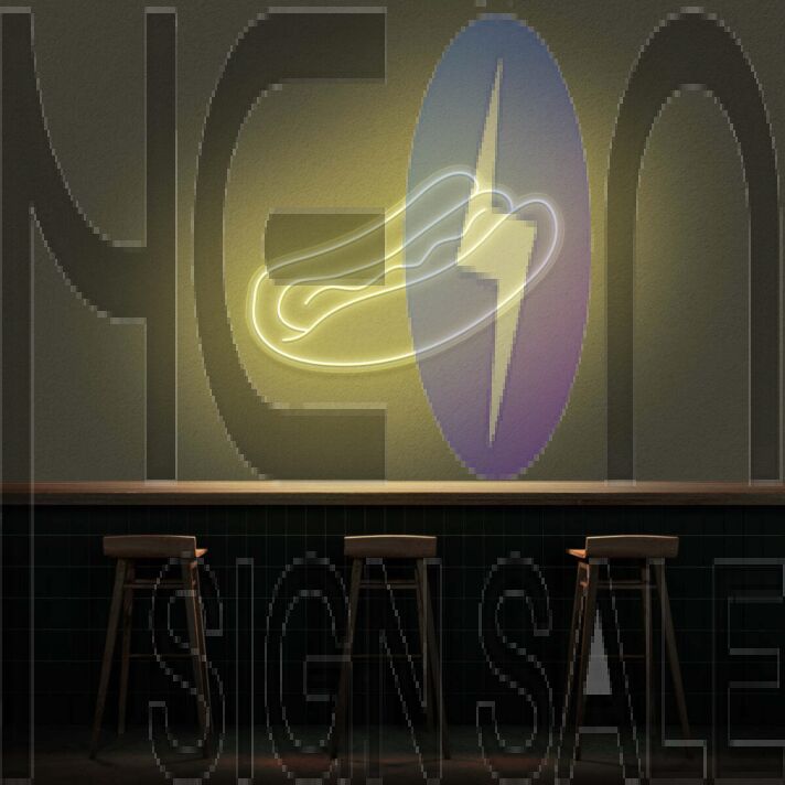 Hot Dog Neon Sign