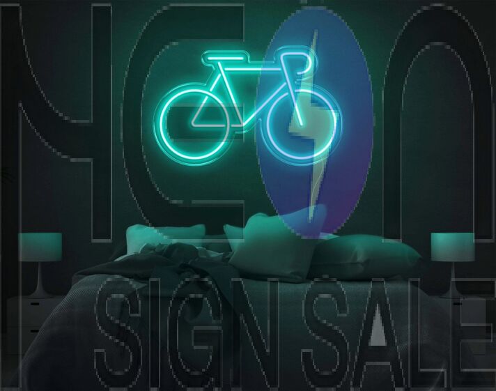 Bicycle LED Neon Sign