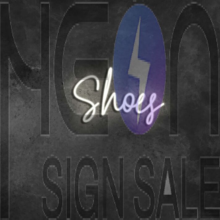 'Shoes' Neon Sign