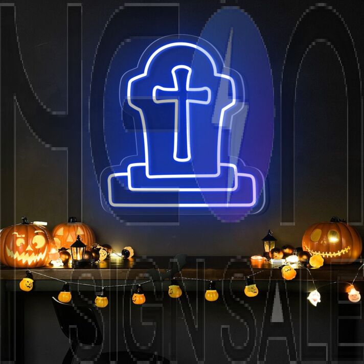 Spookify Your Space: The Halloween Coffin Neon Sign Perfect for Home Decor, Haunted Houses, and Halloween Celebrations
