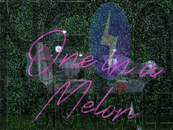Brighten Up Your Bar, Office, or Wedding with the One In A Melvn Pink LED Neon Sign.