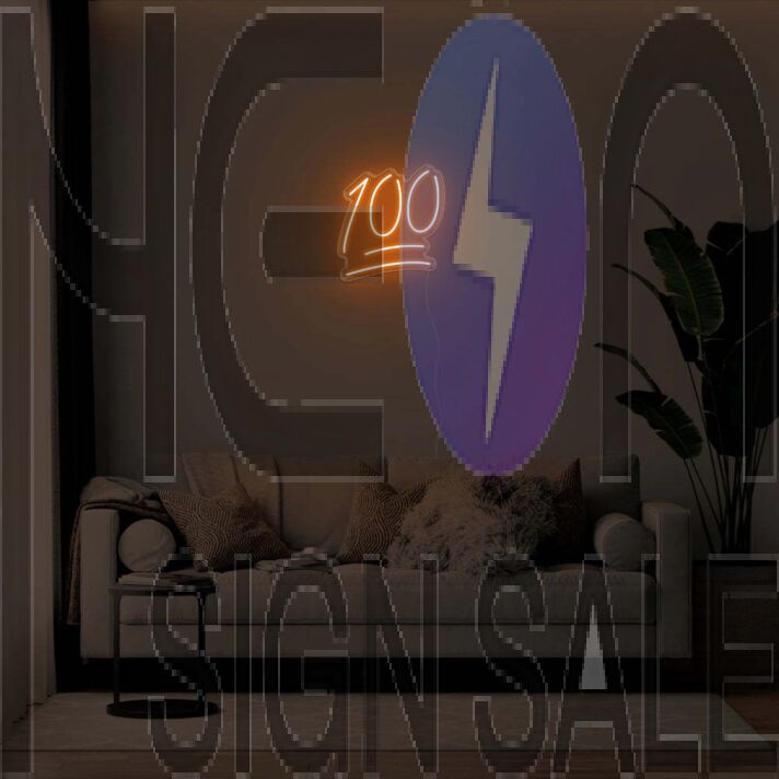 100 LED Neon Sign