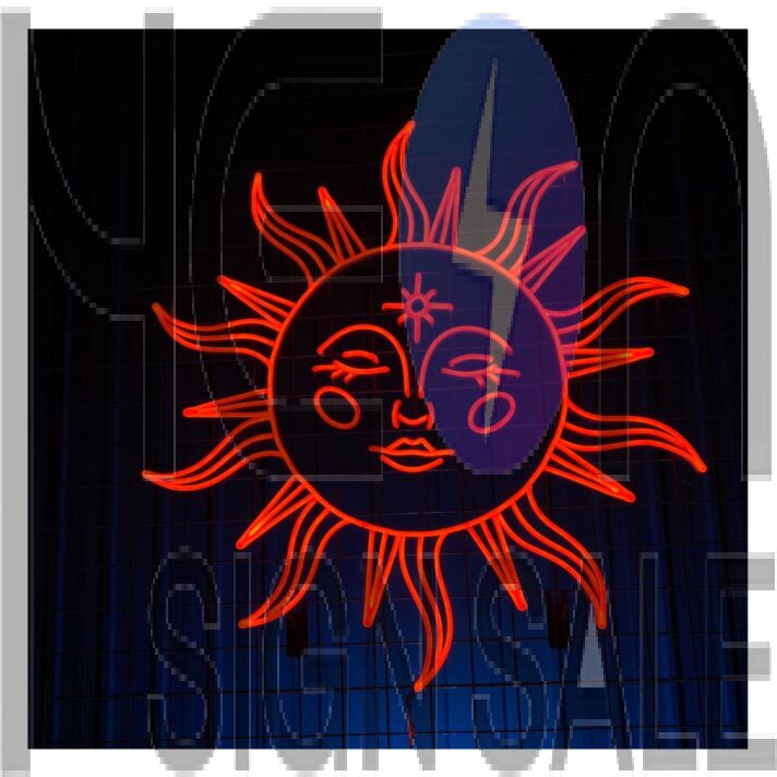 Sun Led Neon Sign Sun Lover Neon Led Light Sun Led Sign
