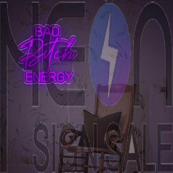 Bad Bitch Energy LED Neon Sign
