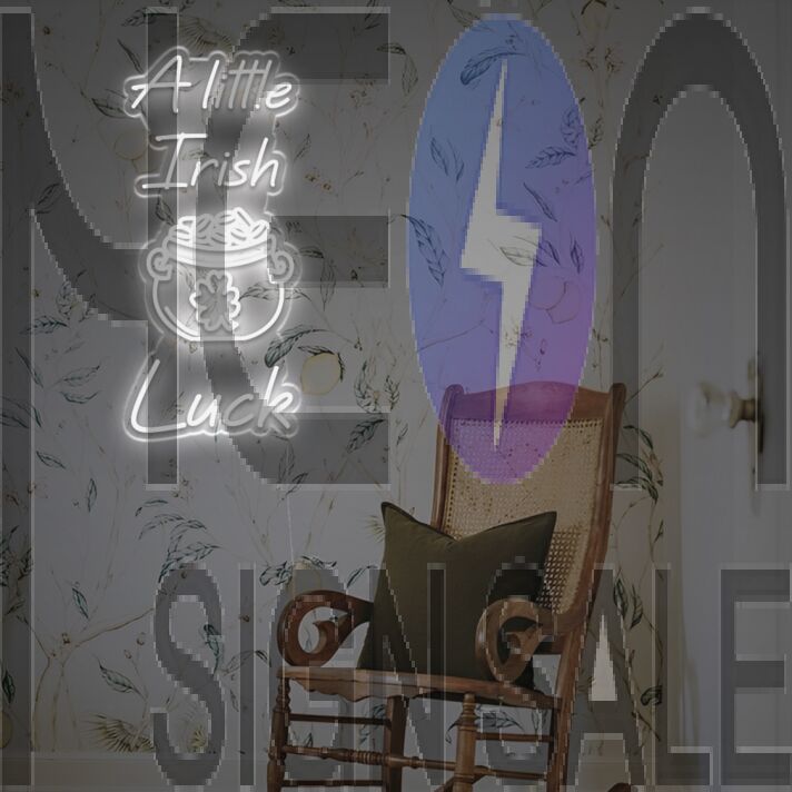 A Little Irish Luck LED Neon Sign