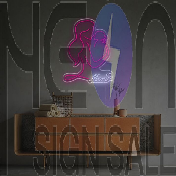 Mom LED Neon Sign