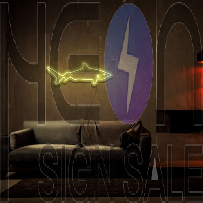 Bull Shark Neon Sign
