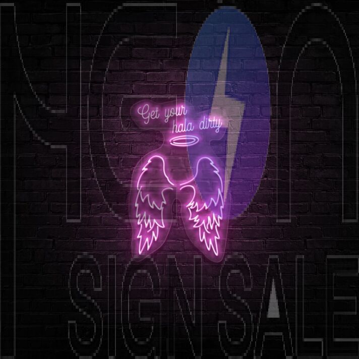 Angel Neon Sign
