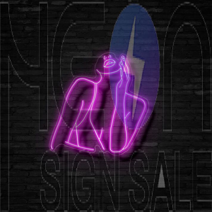 Hold Face Neon Sign