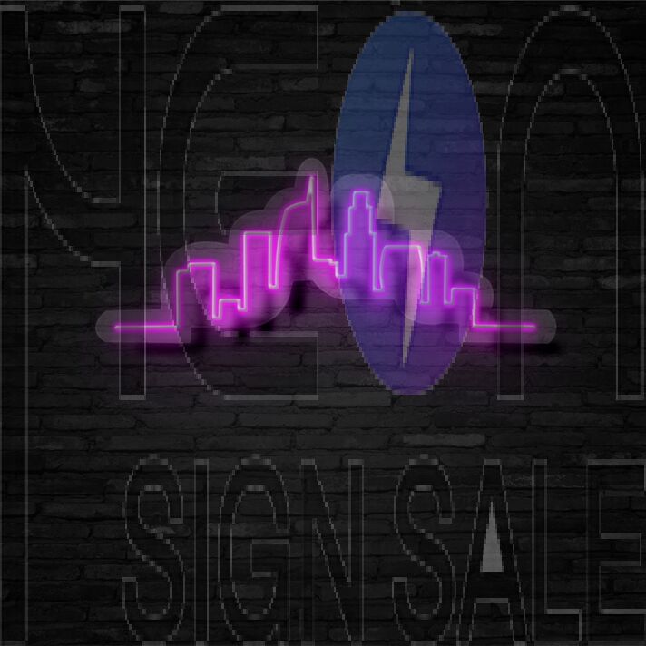 Los Angeles City Neon Sign