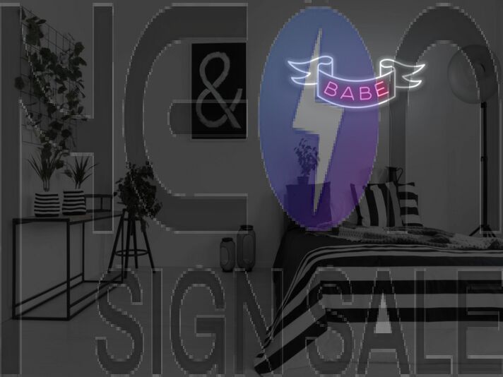 Babe Neon Sign