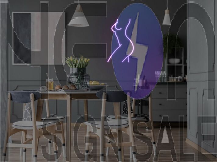 Female Body Neon Sign