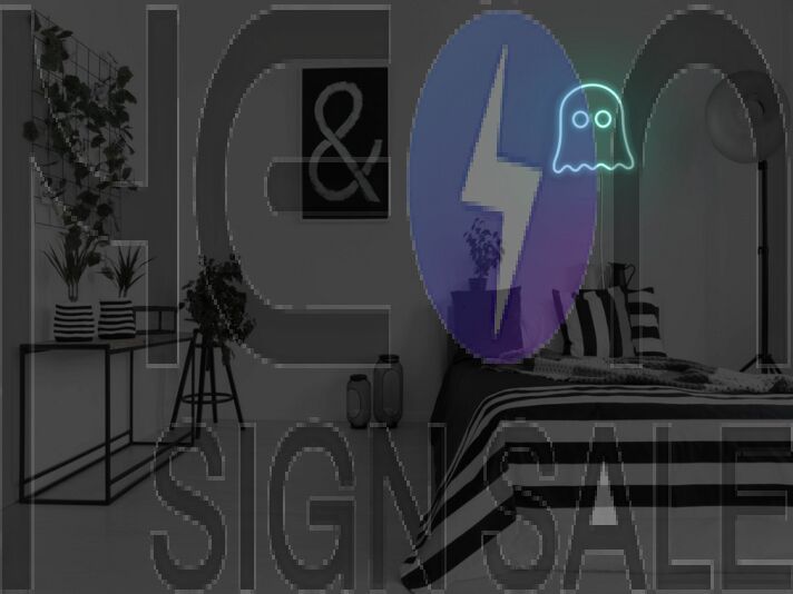 Ghost Neon Sign