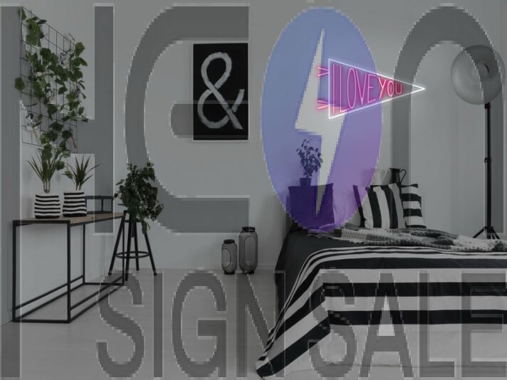 I Love You Neon Sign