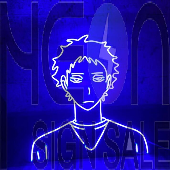 Keiji Akaashi Neon Sign