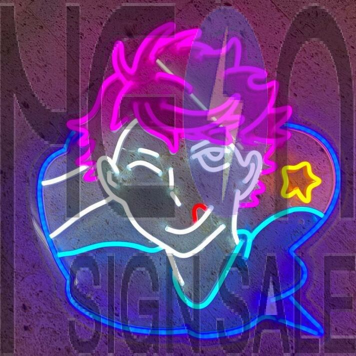 Oikawa Tooru Commercial Bubble Neon Sign