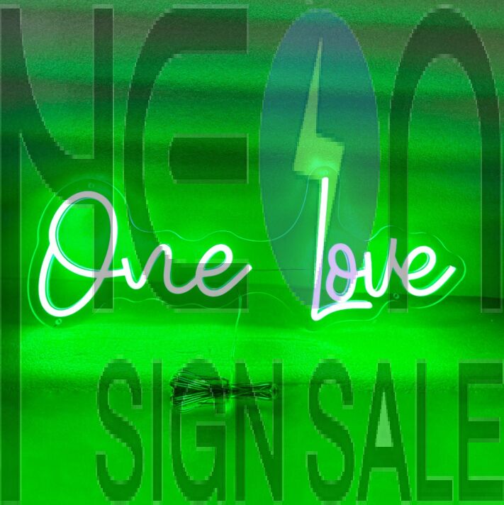 One Love LED Sign