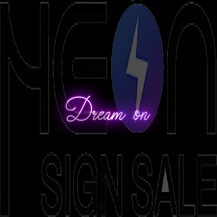 Dream On Neon Sign