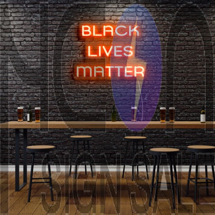 Black Lives Matter Neon Sign