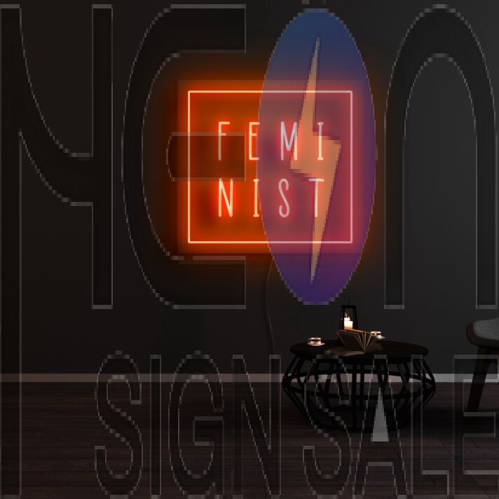 Feminist Neon Sign