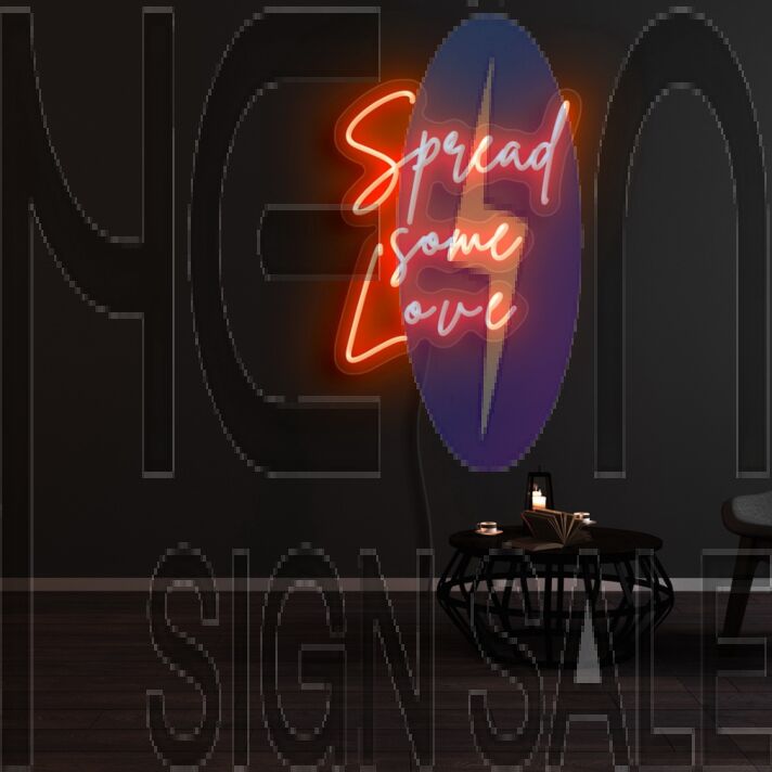 Spread Some Love Neon Sign