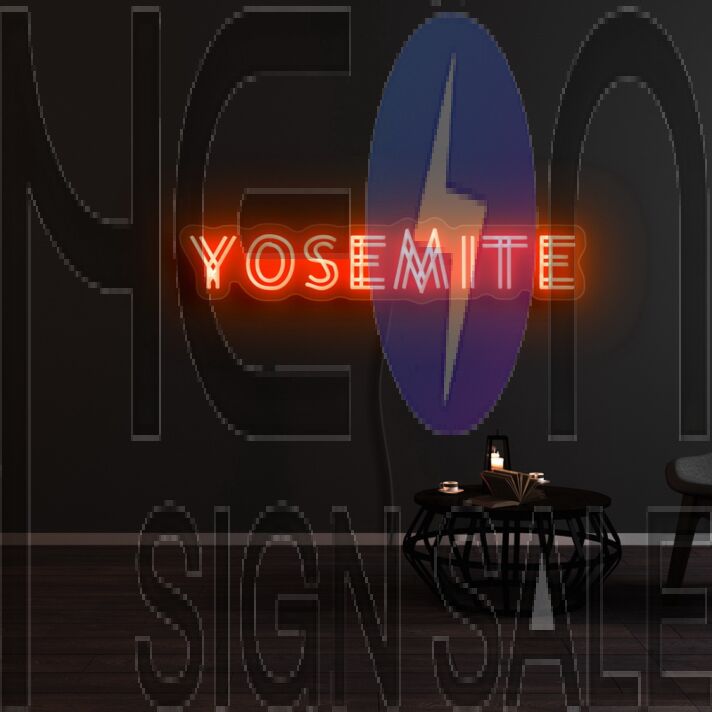 Yosemite Neon Sign