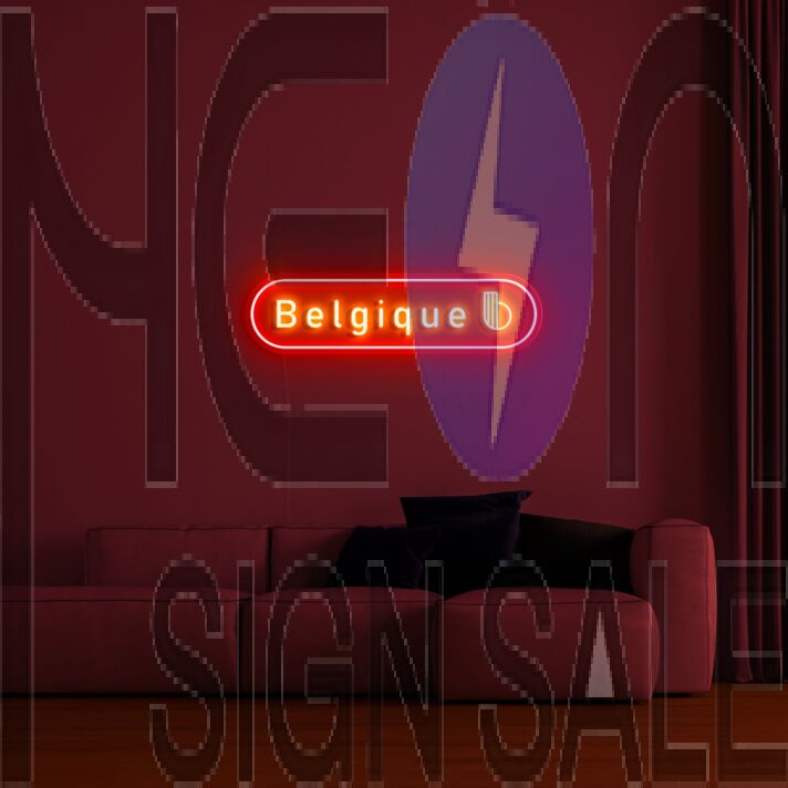Belgique Neon Sign