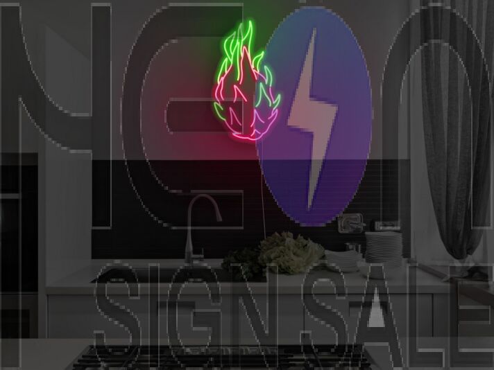 Dragon Fruit Neon Sign