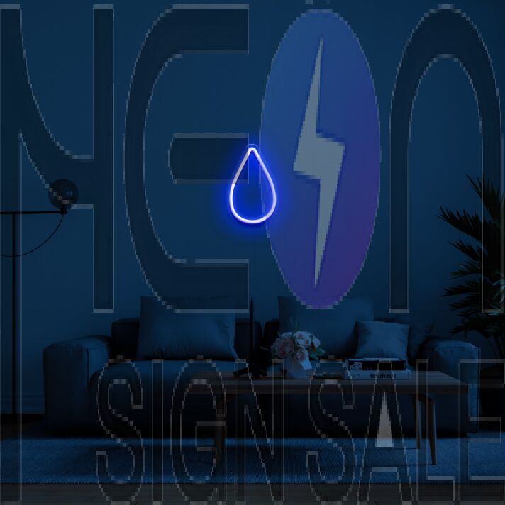 Drop Neon Sign