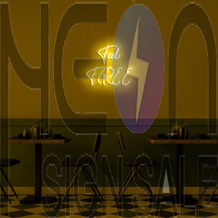 Feel Free Neon Sign