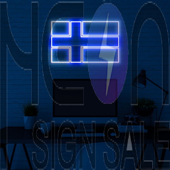 Finland Flag Neon Sign