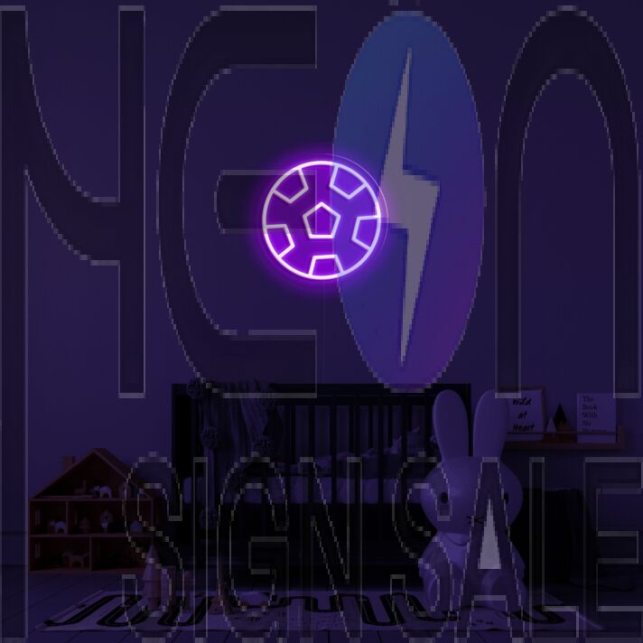 Football Neon Sign
