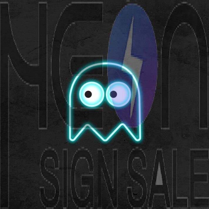 Ghost Neon Sign