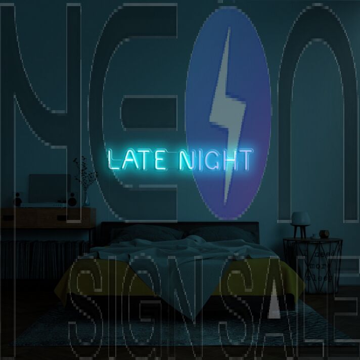 Late Night Neon Sign