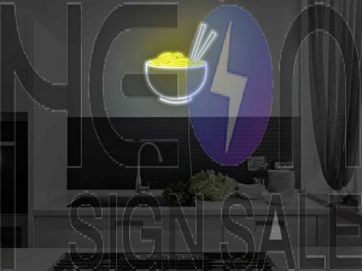 Noodle Bowl Neon Sign