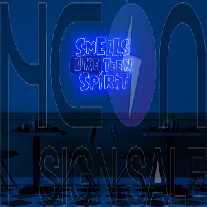 Smells Like Teen Spirit Neon Sign
