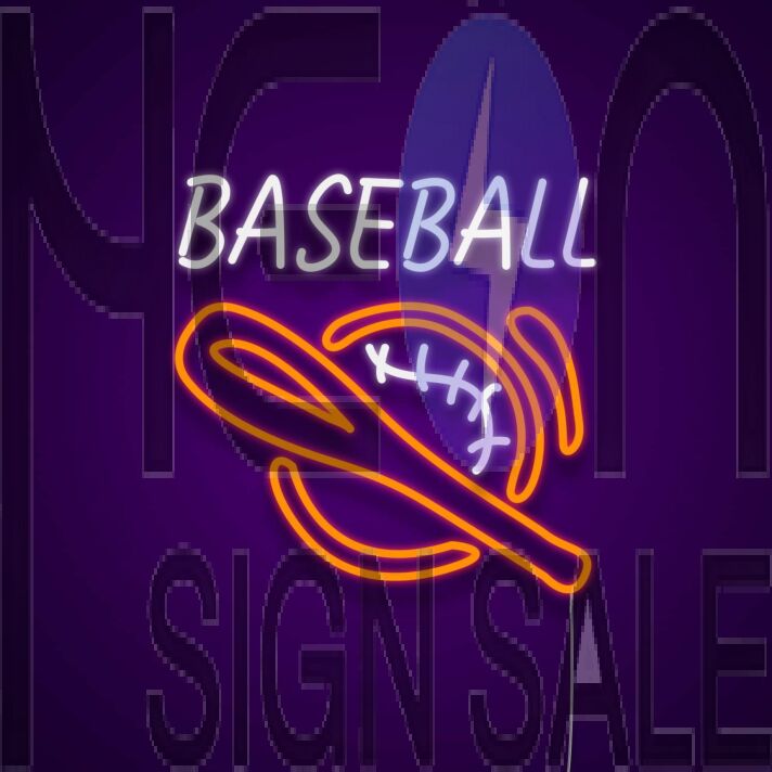Baseball Neon Sign