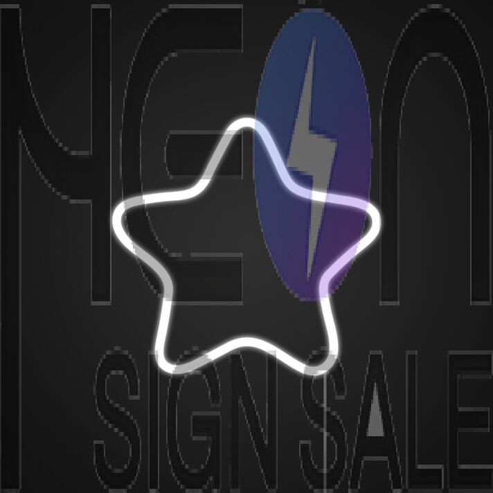 Christmas Star Neon Sign