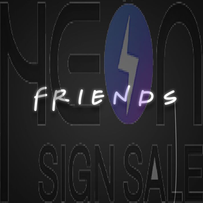 FRIENDS Neon Sign