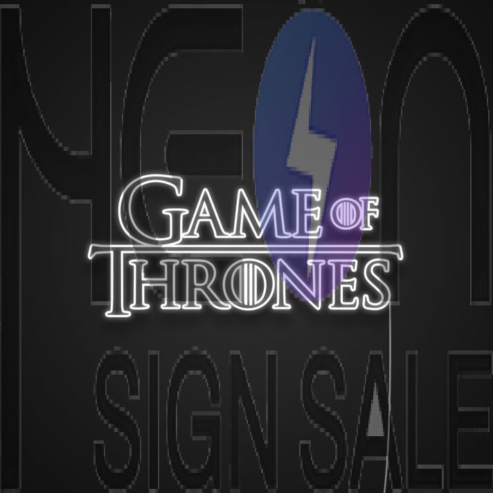 Game Of Thrones Neon Sign