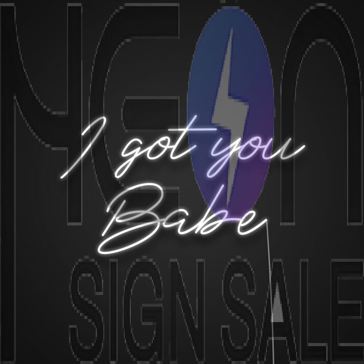 I Got You Babe Neon Sign