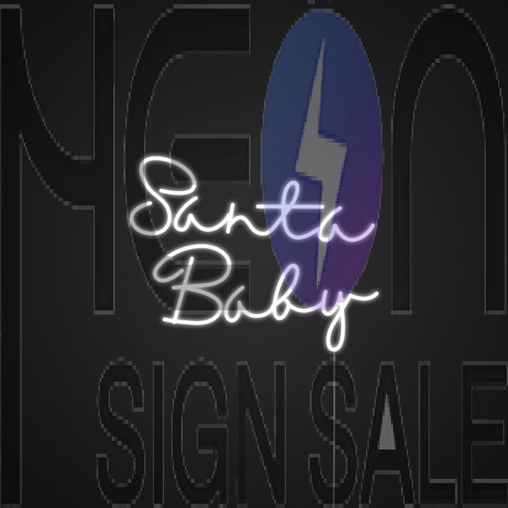 Santa Baby Neon Sign