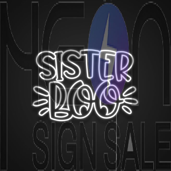 Sister Boo Neon Sign