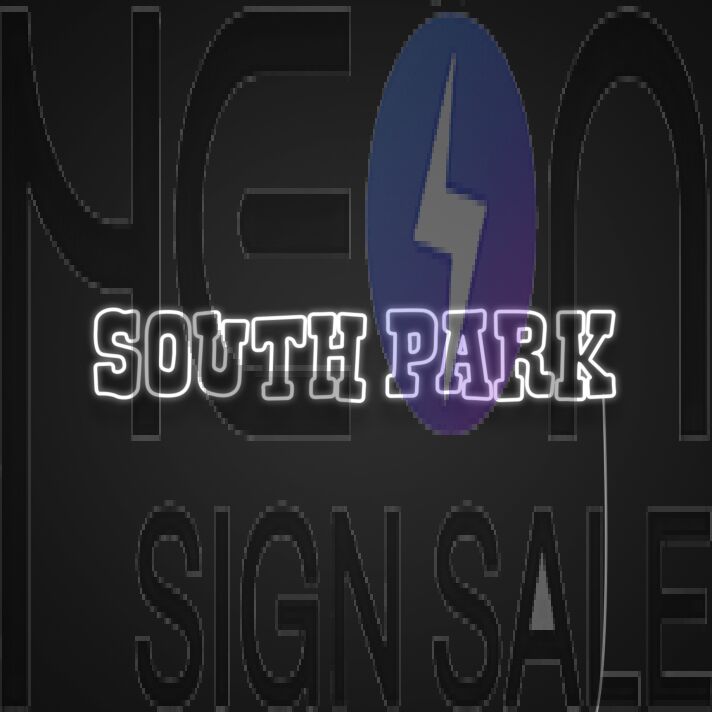South Park Neon Sign